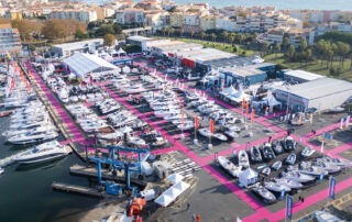 Inauguration salon nautique d'automne du cap d'agde vente de bateau neuf et d'occasion